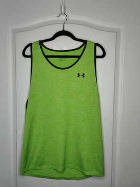 Under Armour Neon Green Athletic Tank Top